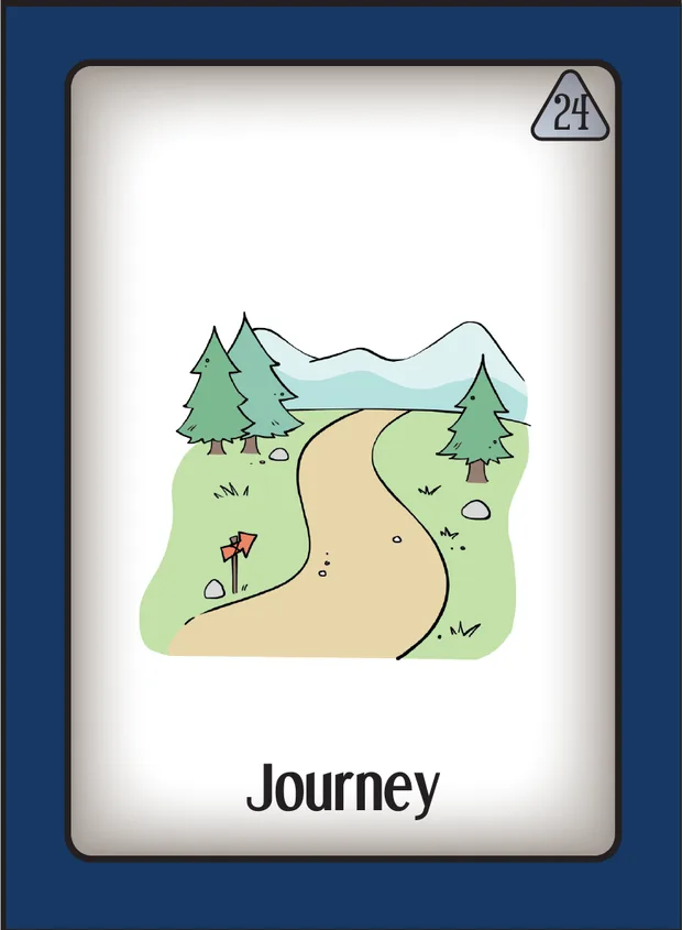 The Journey, a Concept card