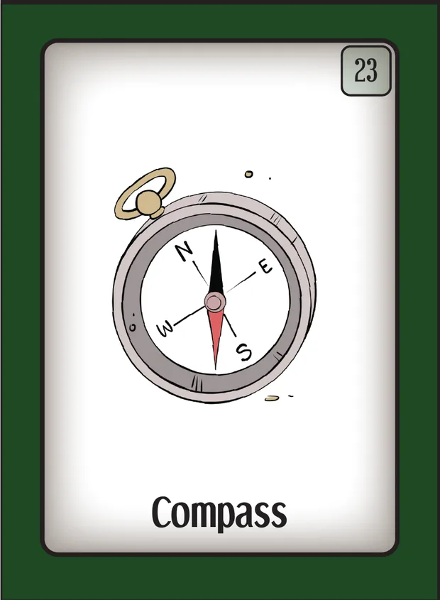 The Compass card